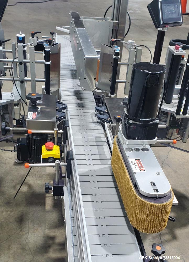 Used Quadrel Econoline Q110 Front and Back Labeler – 150 CPM